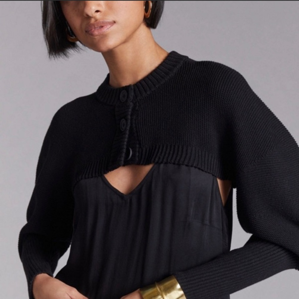525 America Cropped Shoulder Shrug